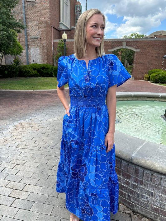 Colors of Cobalts Dress