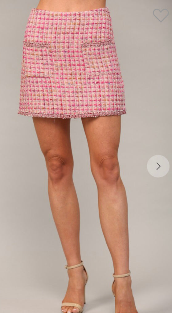 Professional Barbie Tweed Skirt