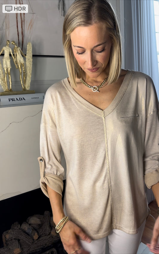 Gold Horizon Top