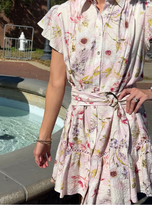 Follow the Flowers Dress