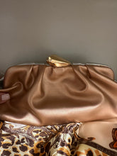 Load image into Gallery viewer, Metallic Two Tone Clutch