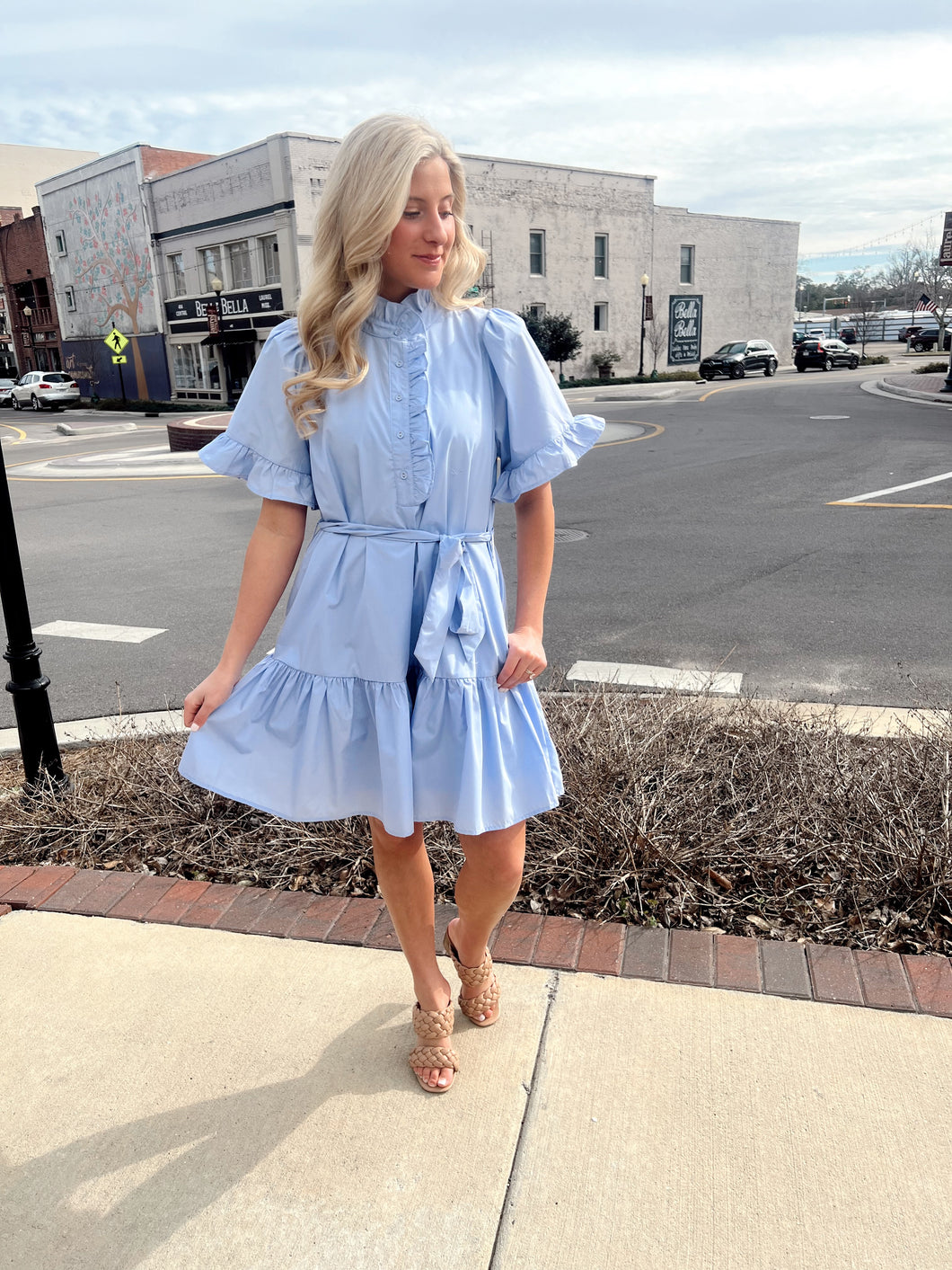 Blue Sky’s Tie Dress