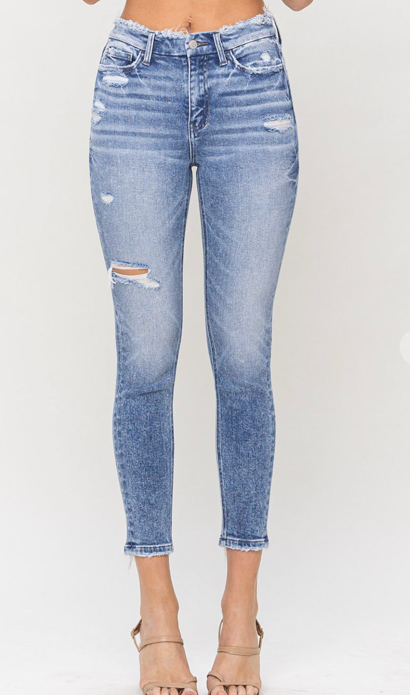 Hanna’s High Rise Crop Skinny