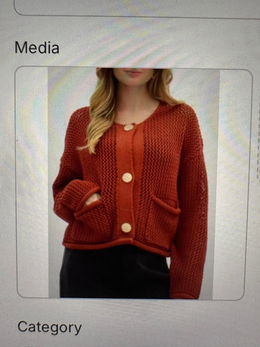 *Autumn Ember Cardigan
