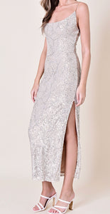 Shining Bright Champagne Dress