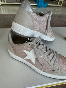 Pink Glitter Galaxy Sneaker