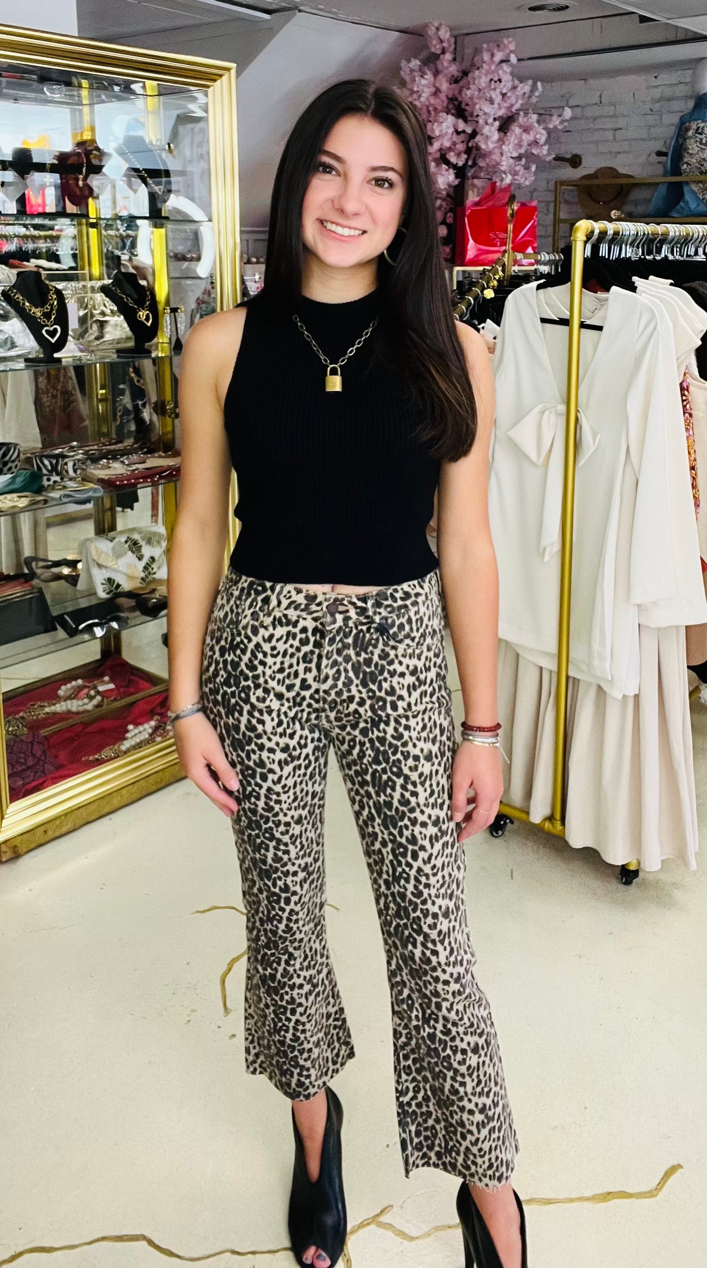 Wild Side Crop Flares