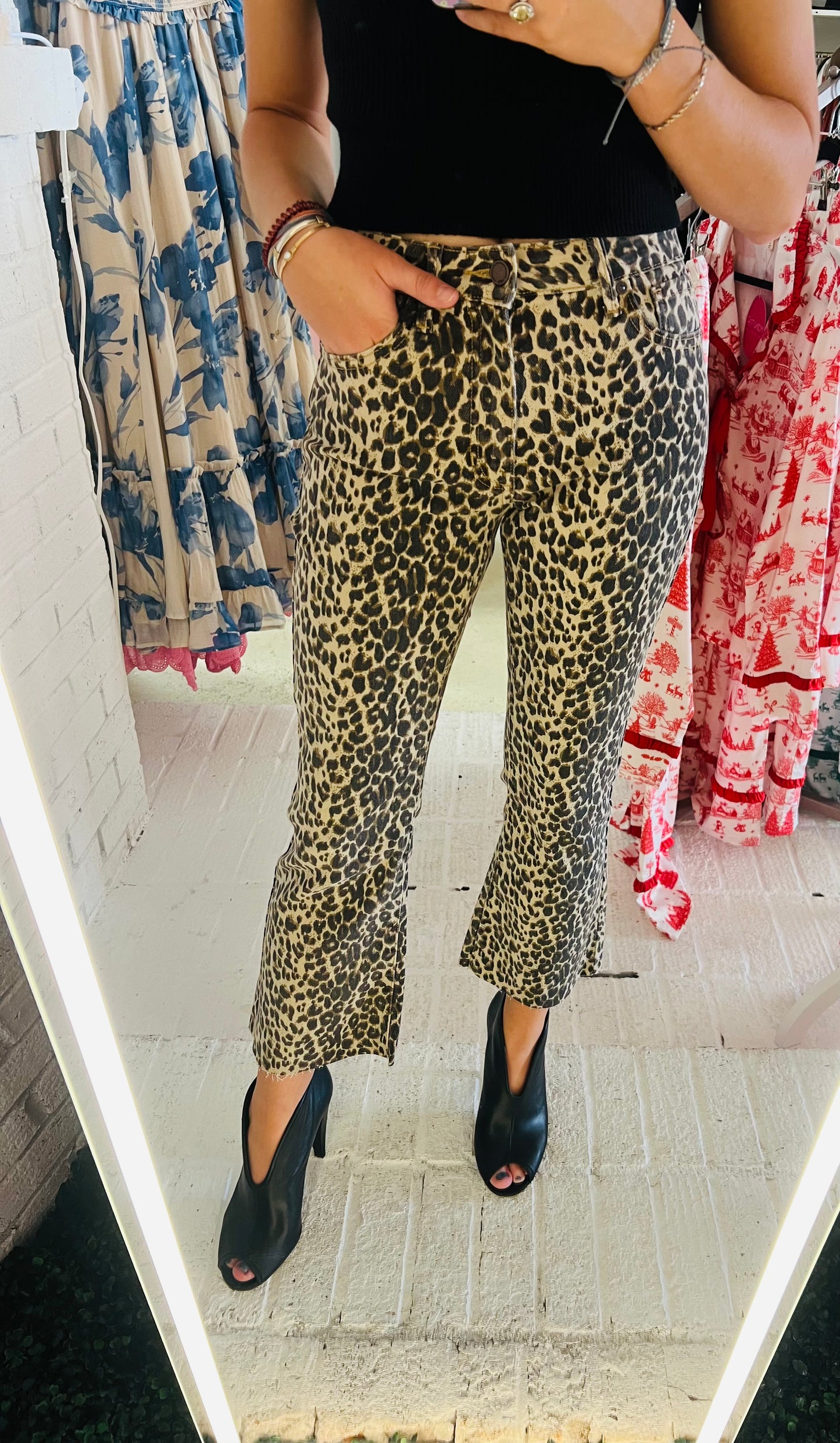 Wild Side Crop Flares