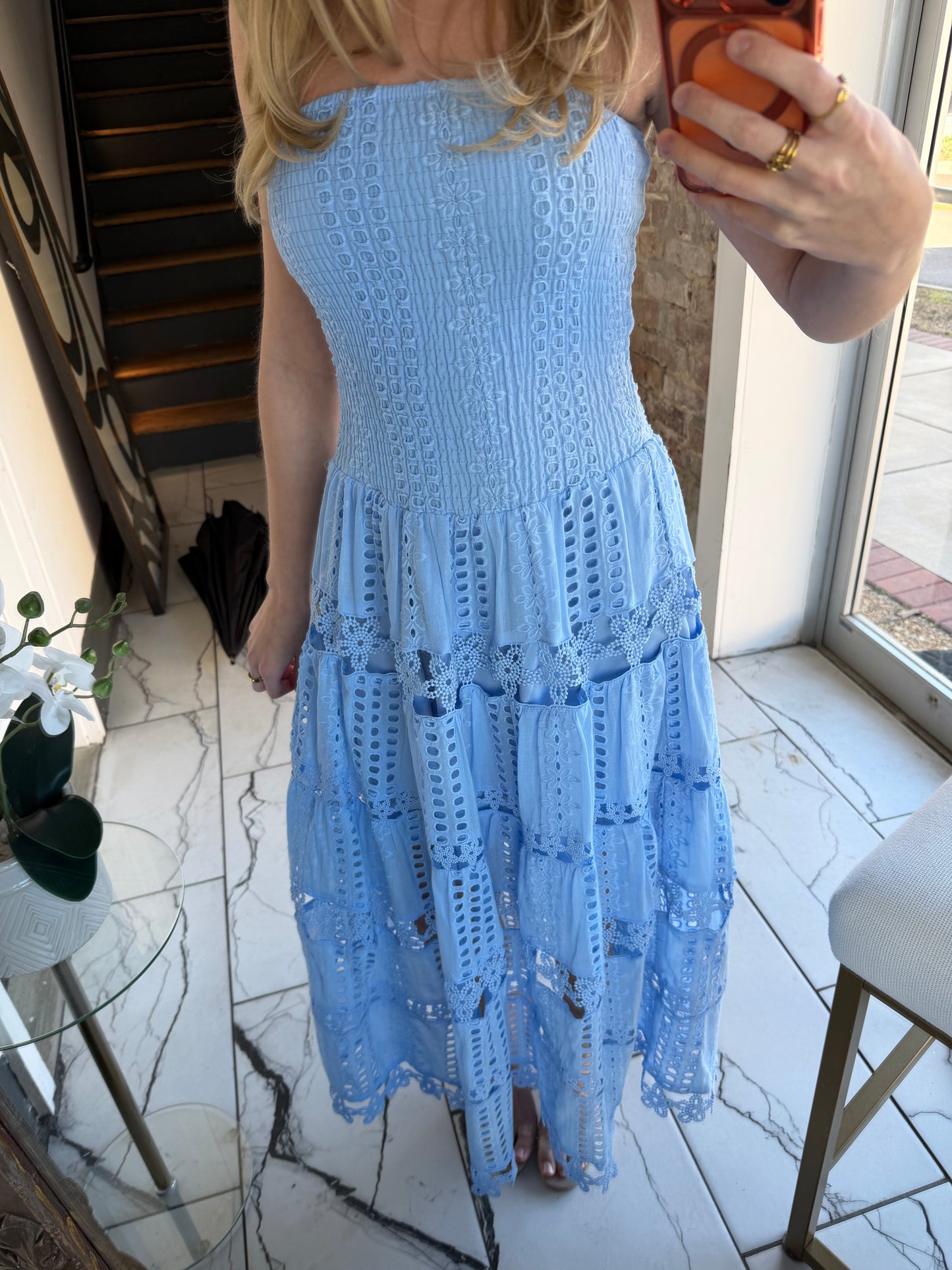 Summer Sky’s Smocked Dress