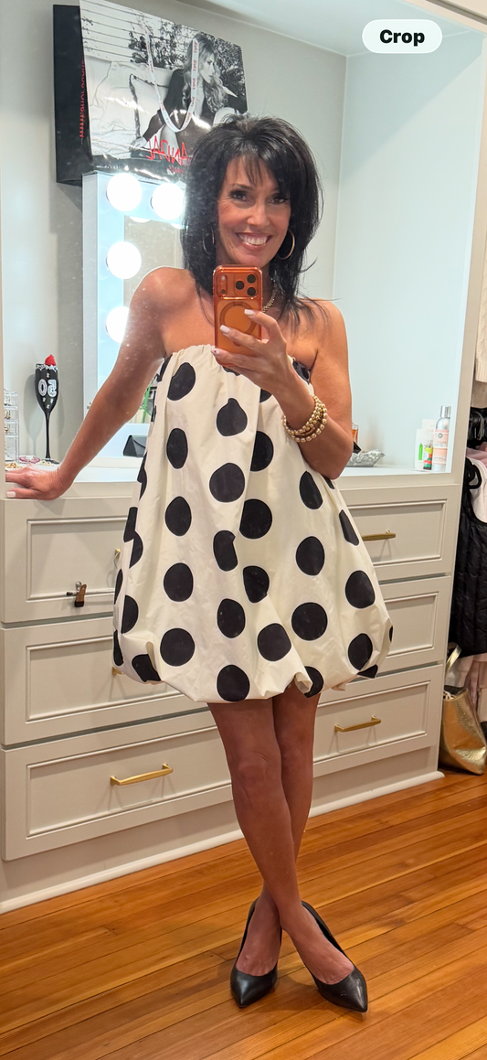 🖤 Spotlight Sweetheart Bubble Dress