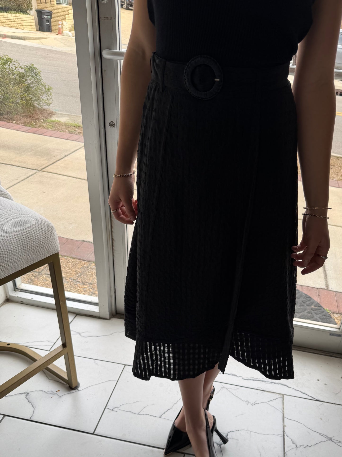 Weave Your Way Wrap Skirt