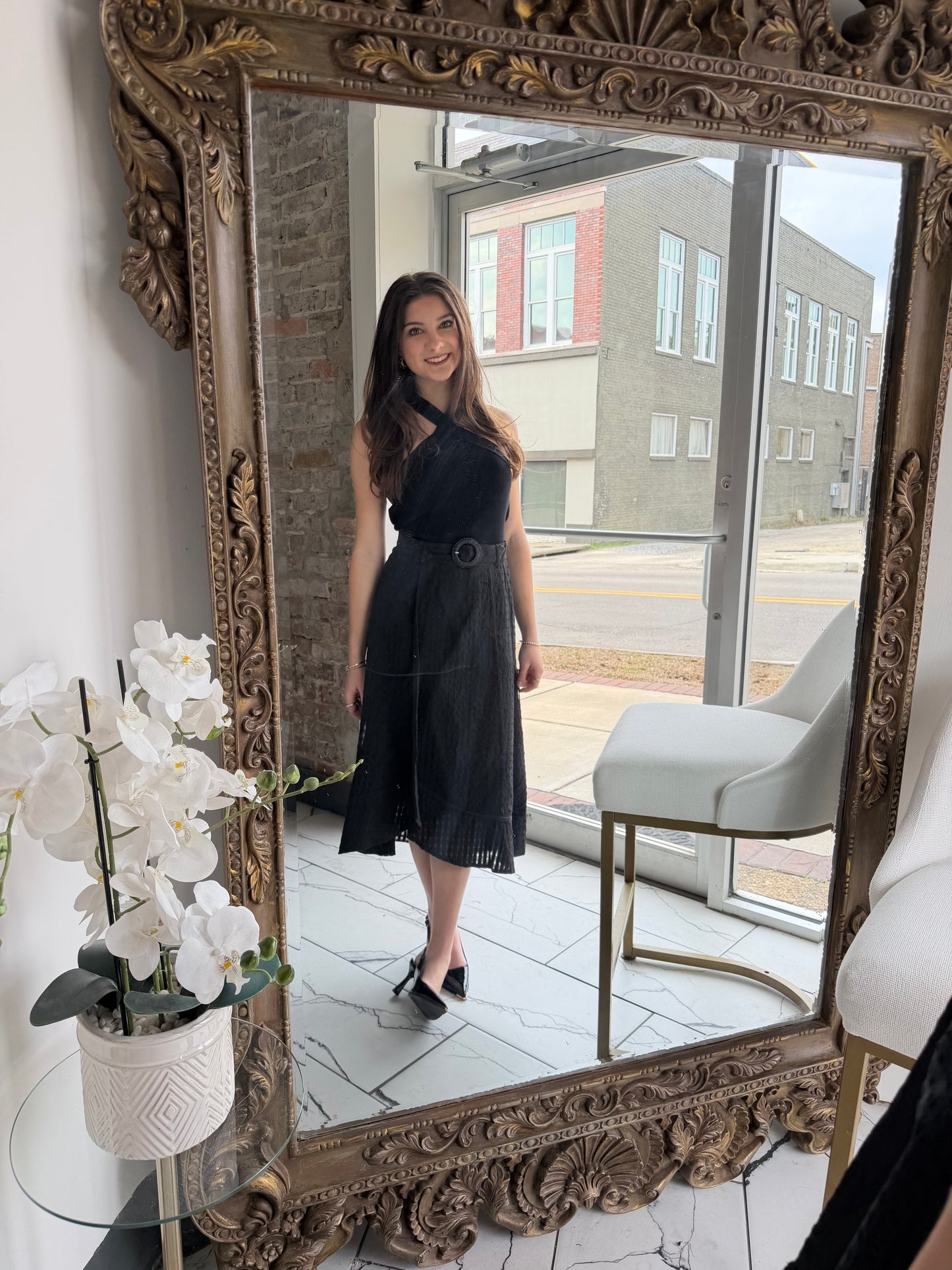 Weave Your Way Wrap Skirt