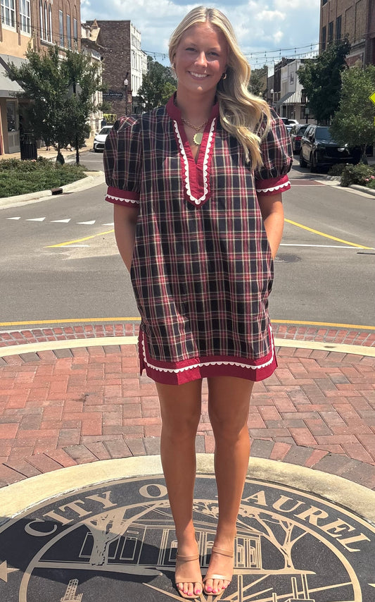 Please Give Me Plaid Dress