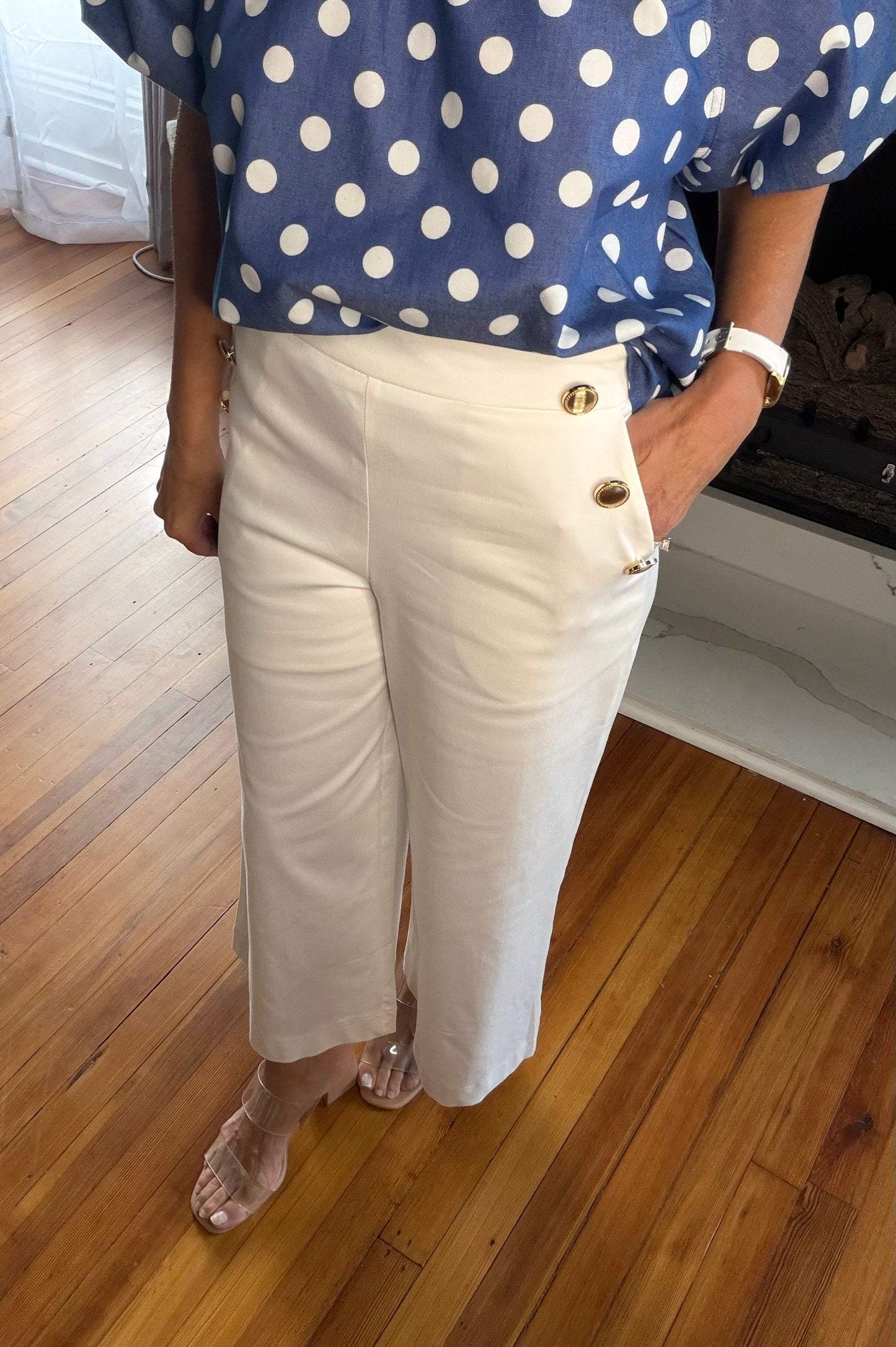 Harbor Chic Cropped Trousers