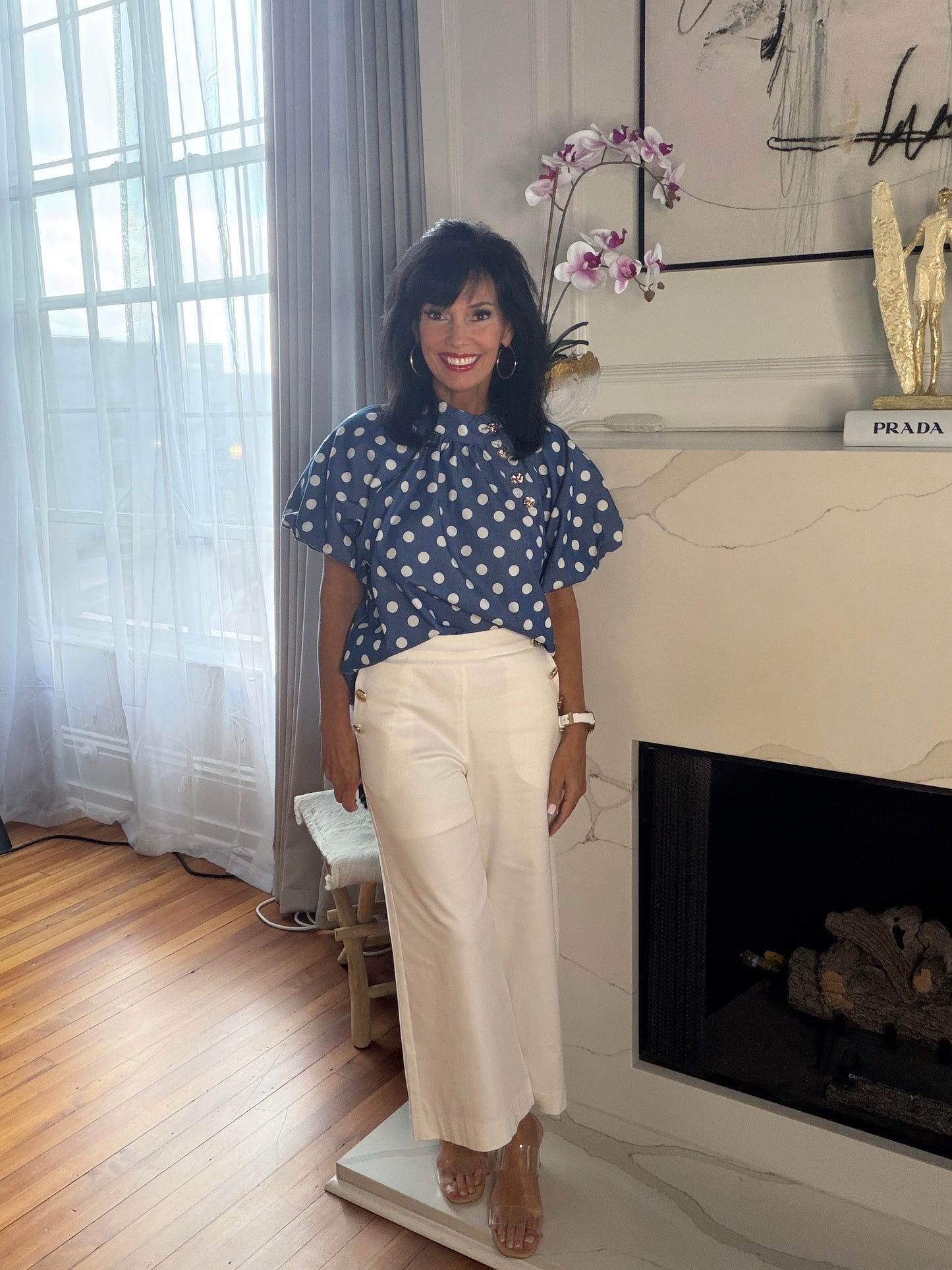 Harbor Chic Cropped Trousers