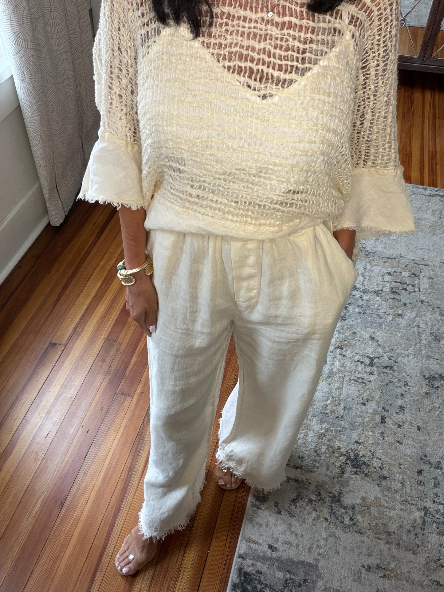 Sand Dunes Linen Pants