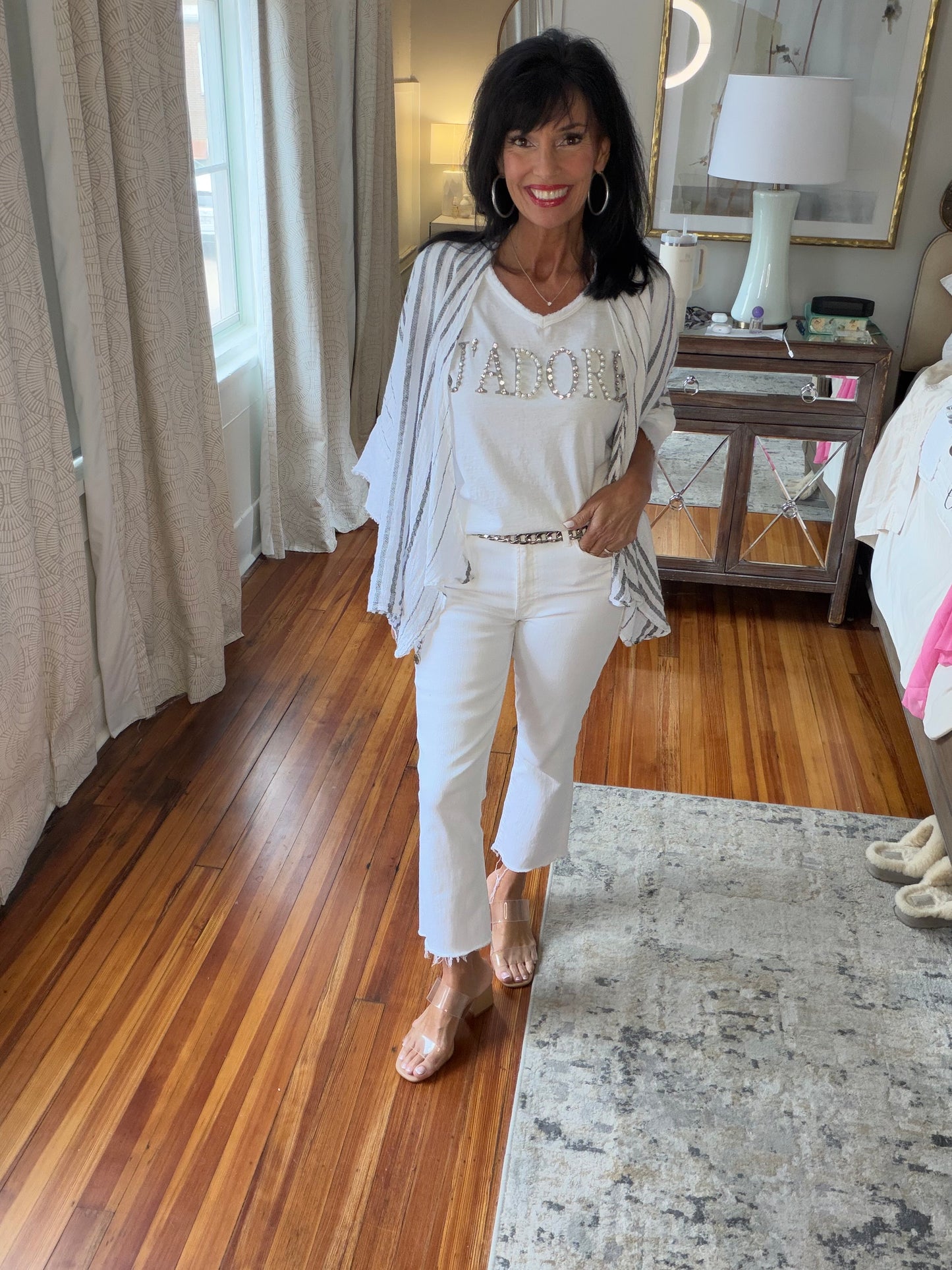 🤍 The “Coastal Drift” Linen Cardigan