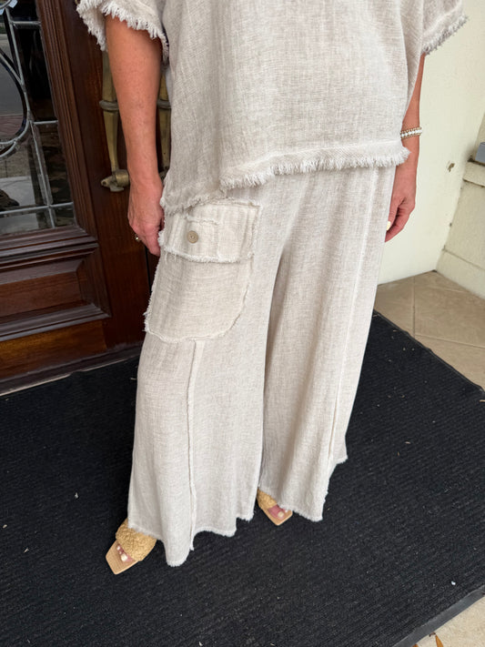 Sun & Sand Gauze Pants