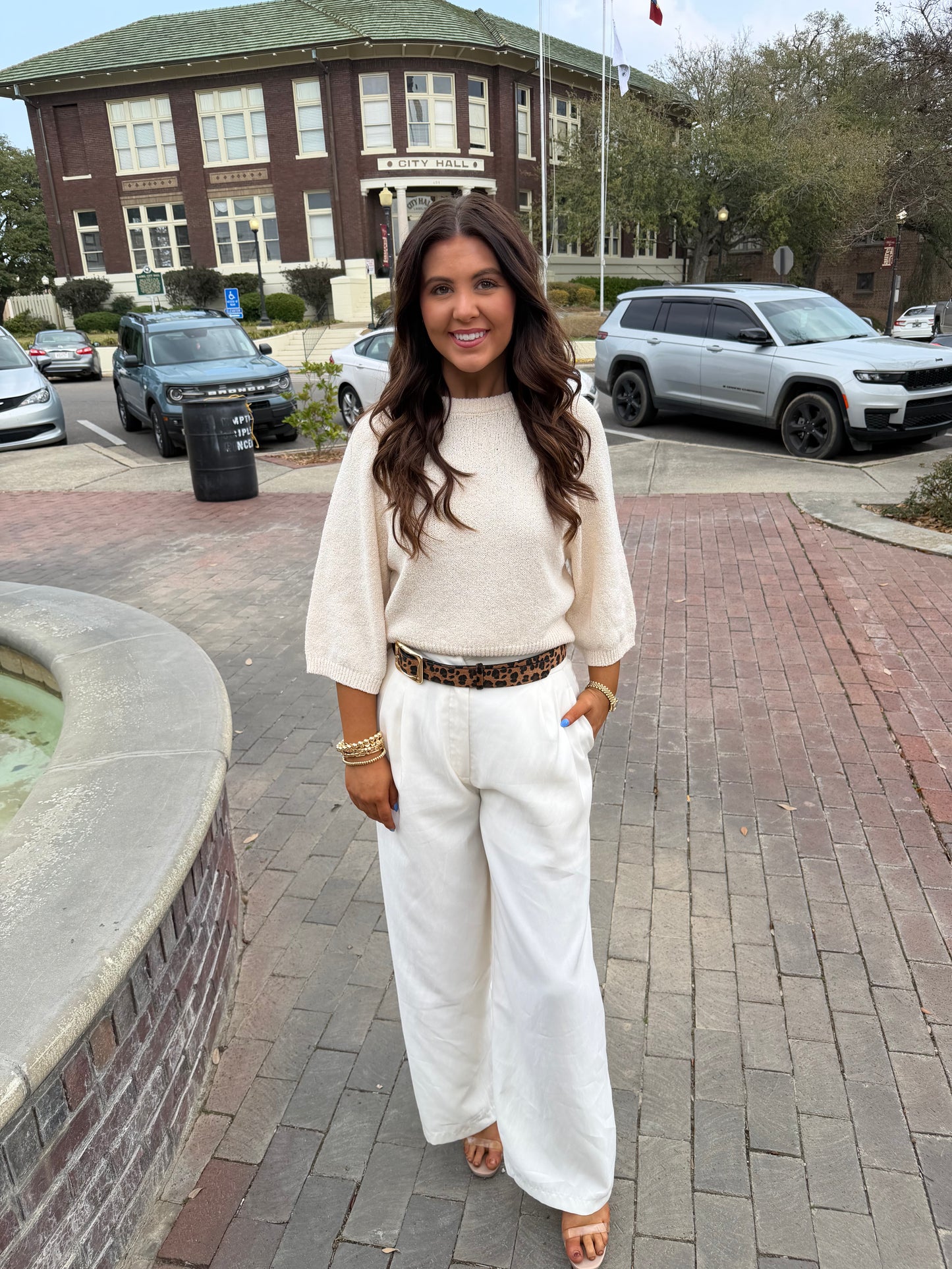 Ivory Essential Sweater