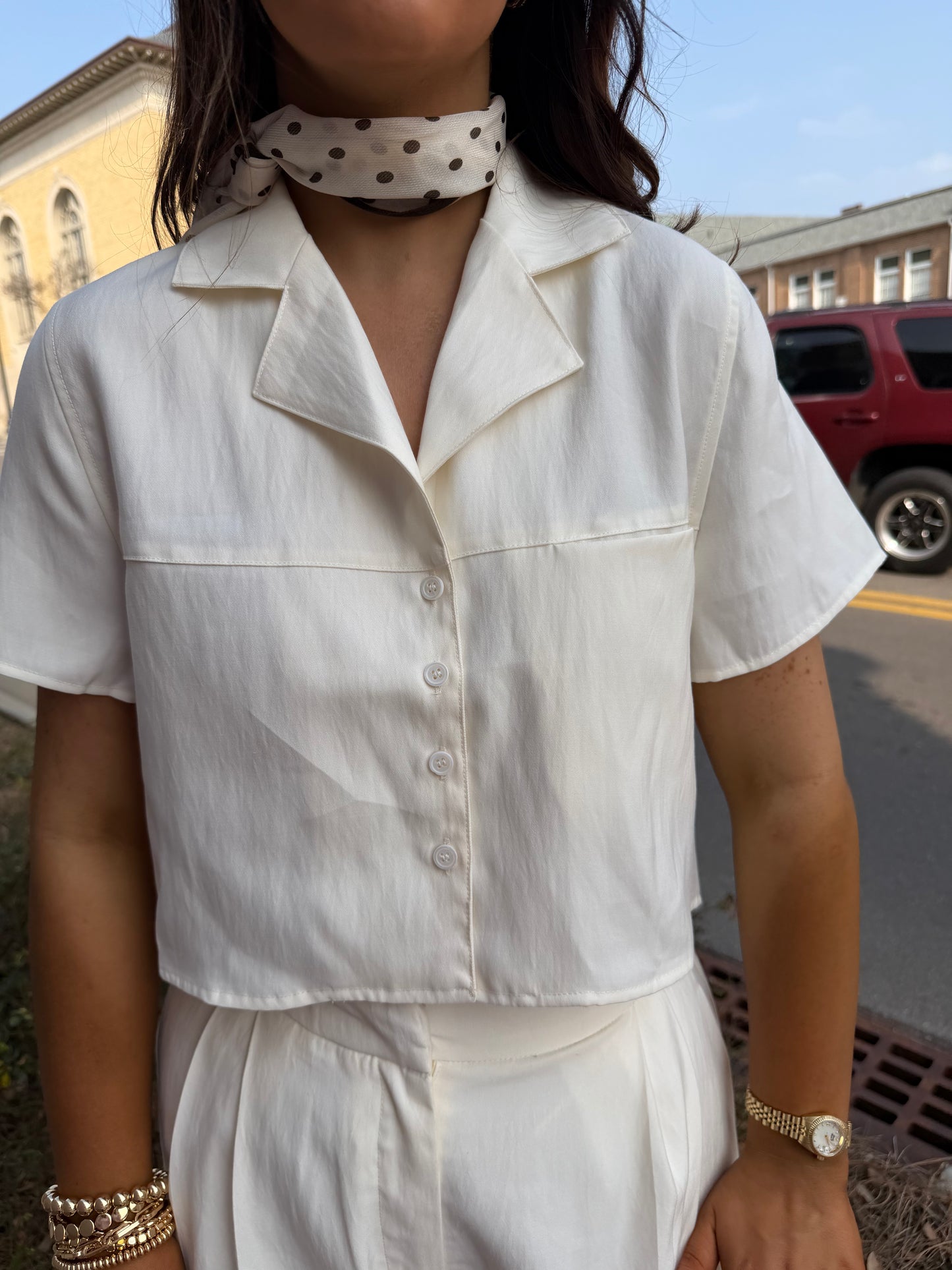 Sunday Brunch Button Up