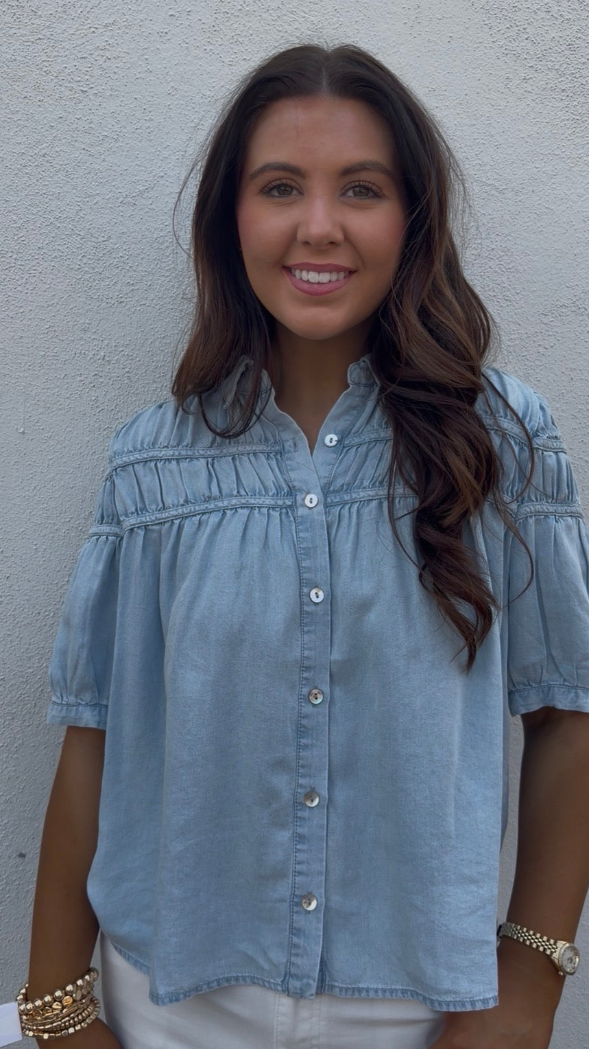 Easy Days Denim Top