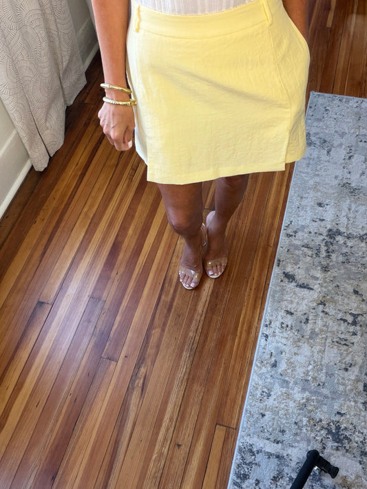 Buttercream Skort