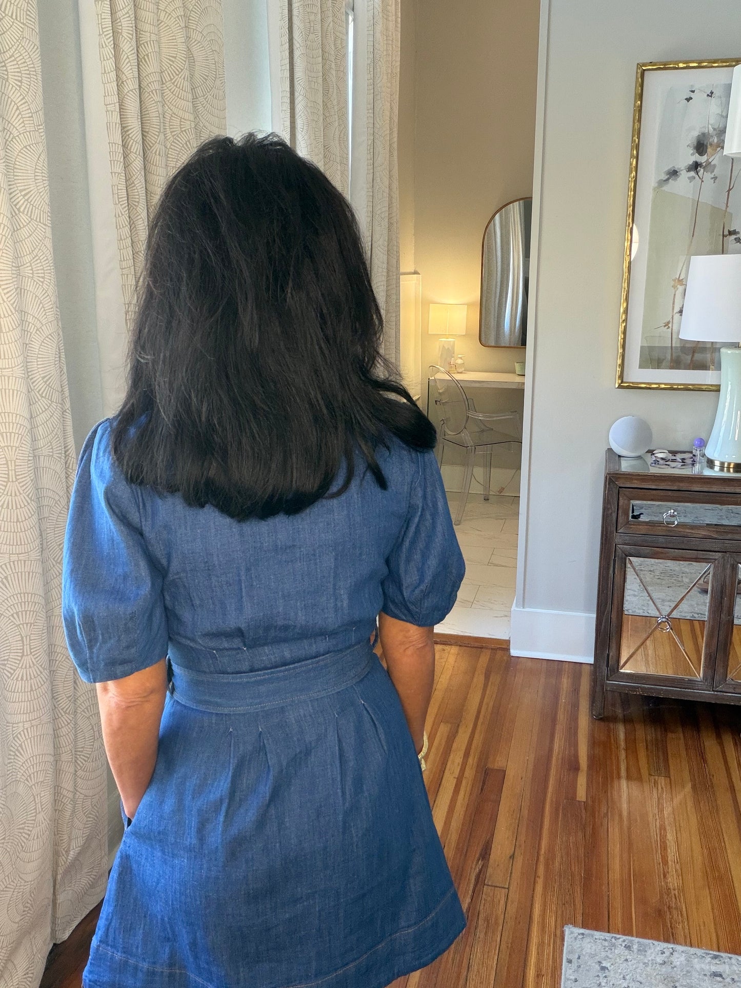 Date To Dream Denim Dress