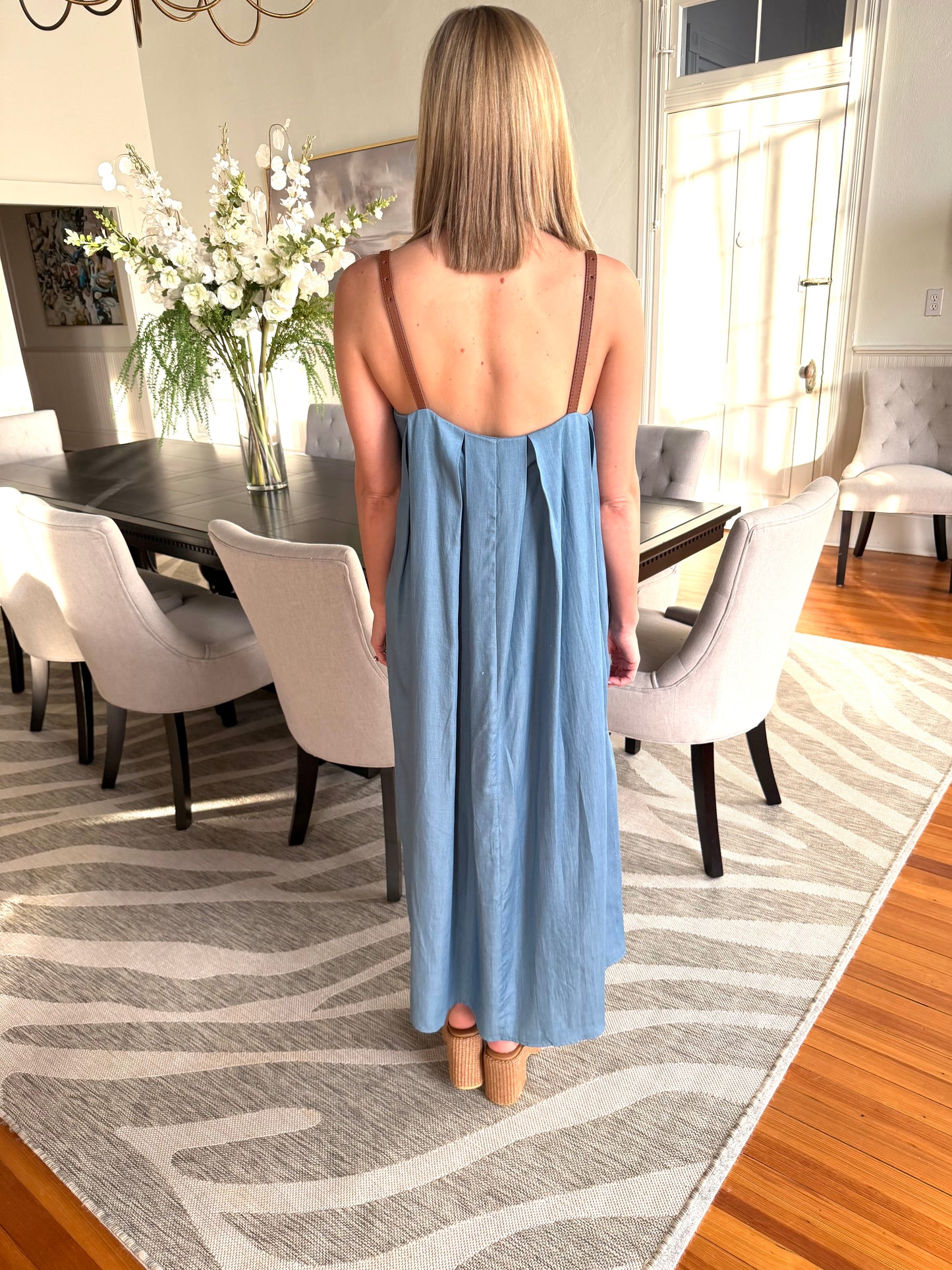 Denim Days Midi Dress