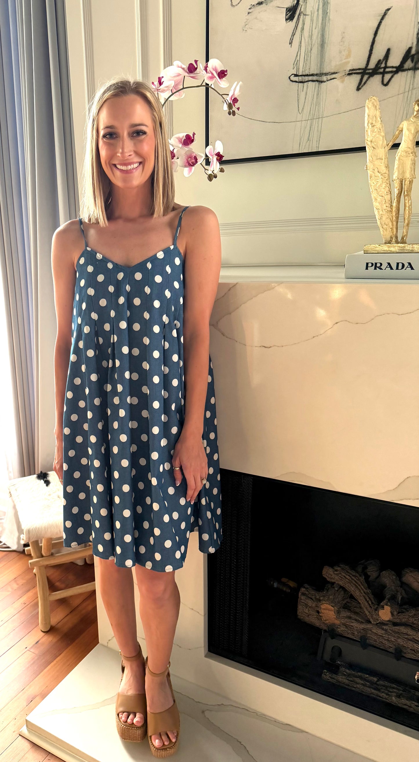 Sweet Spot Polka Dot Dress