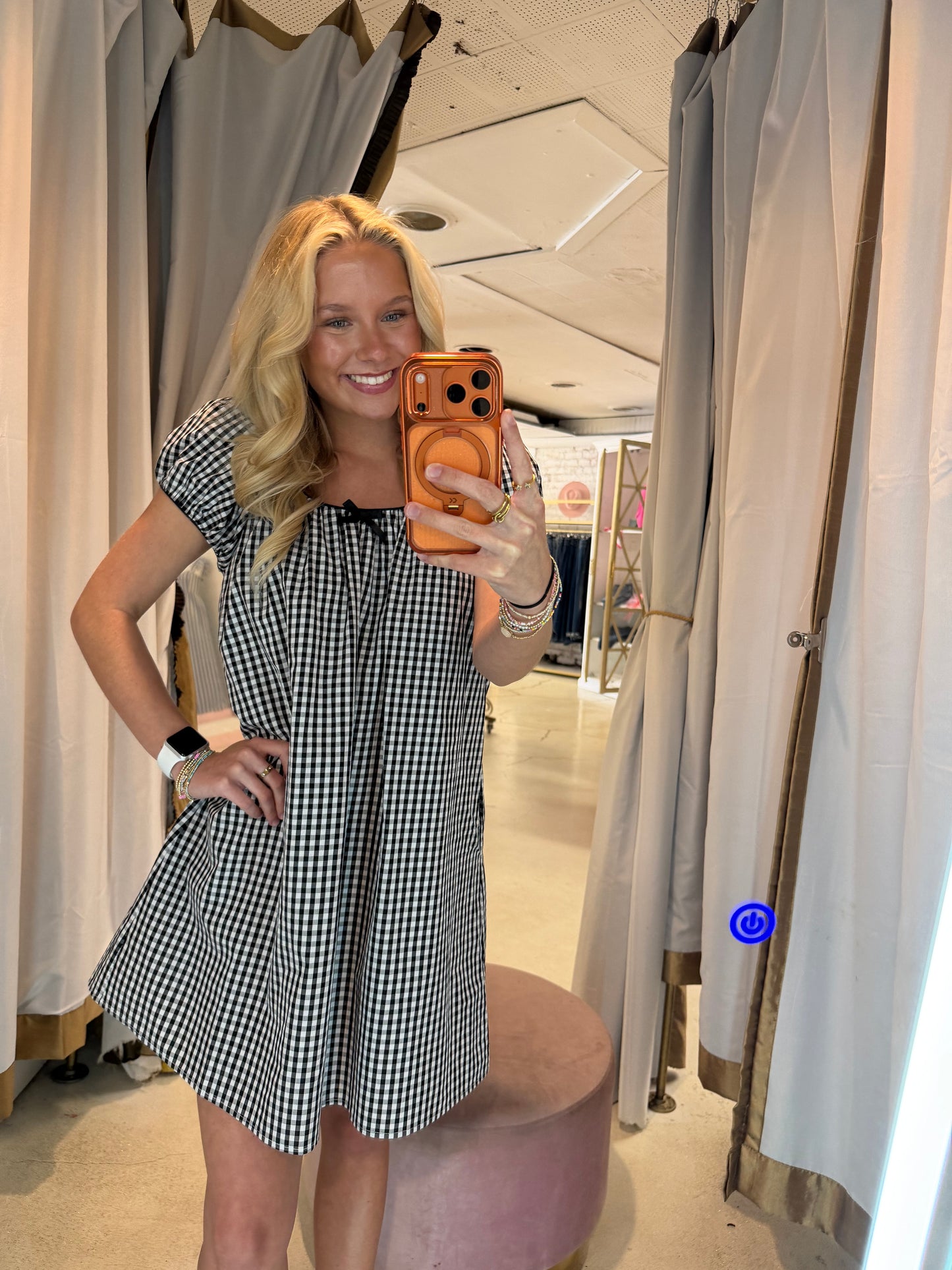 Sweet Sunday Gingham Dress