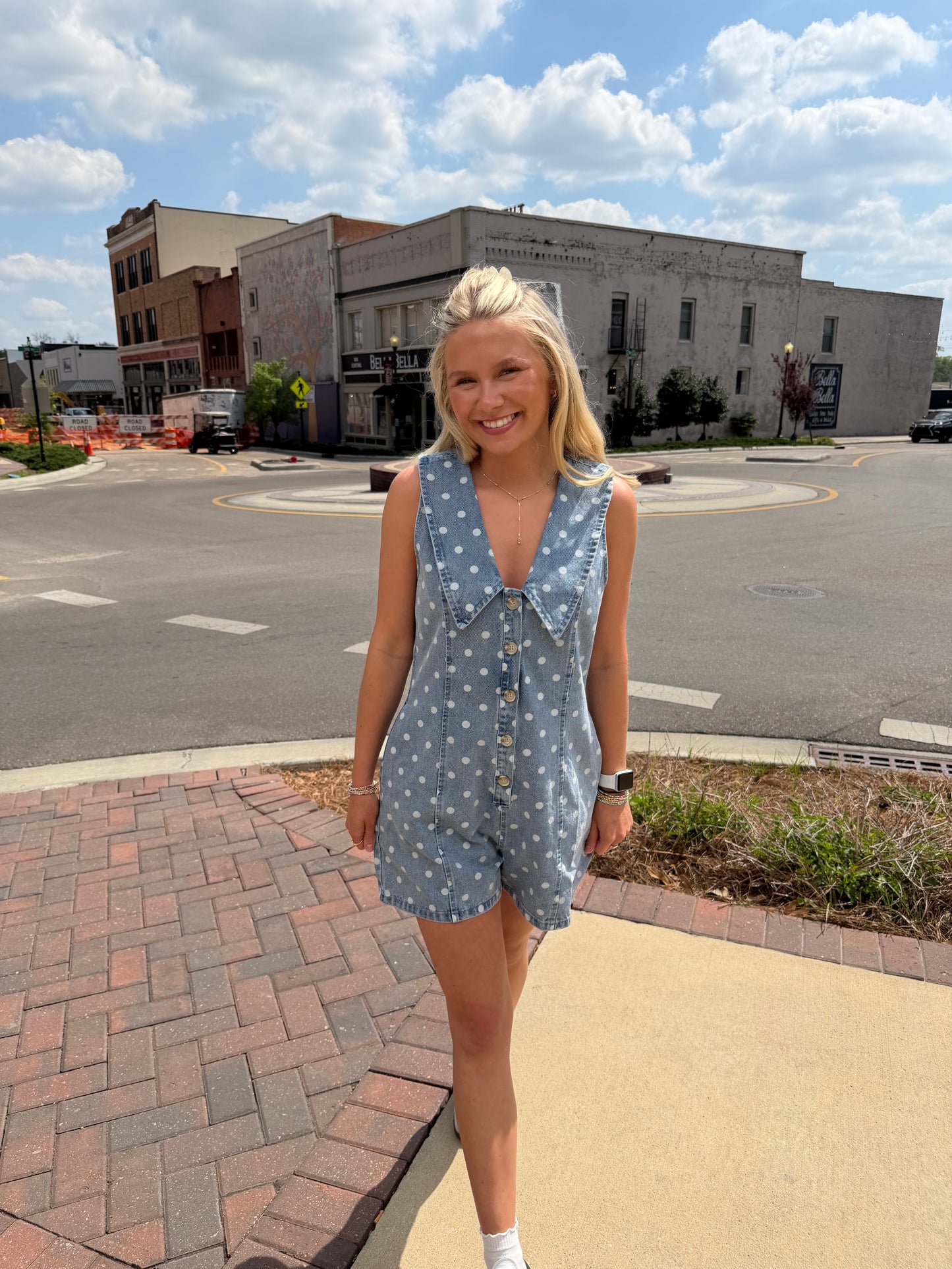 Super Cute Spotted Romper