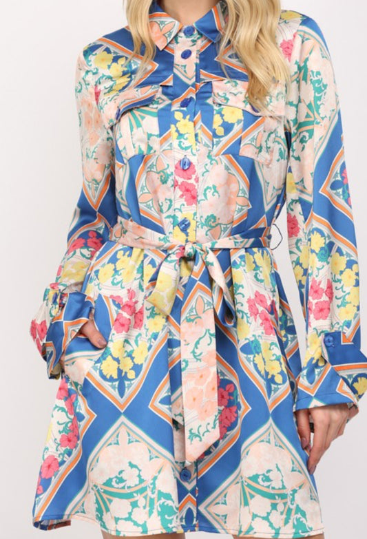 Savvy Scarf Dress