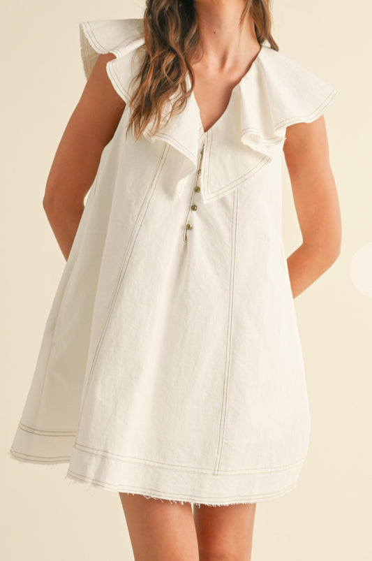 Roaring For Ruffles Dress