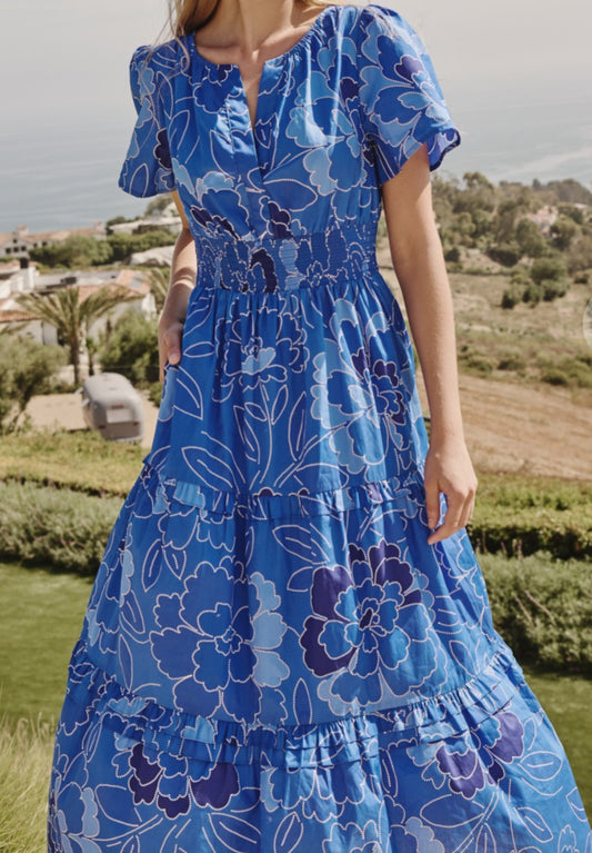 Colors of Cobalts Dress