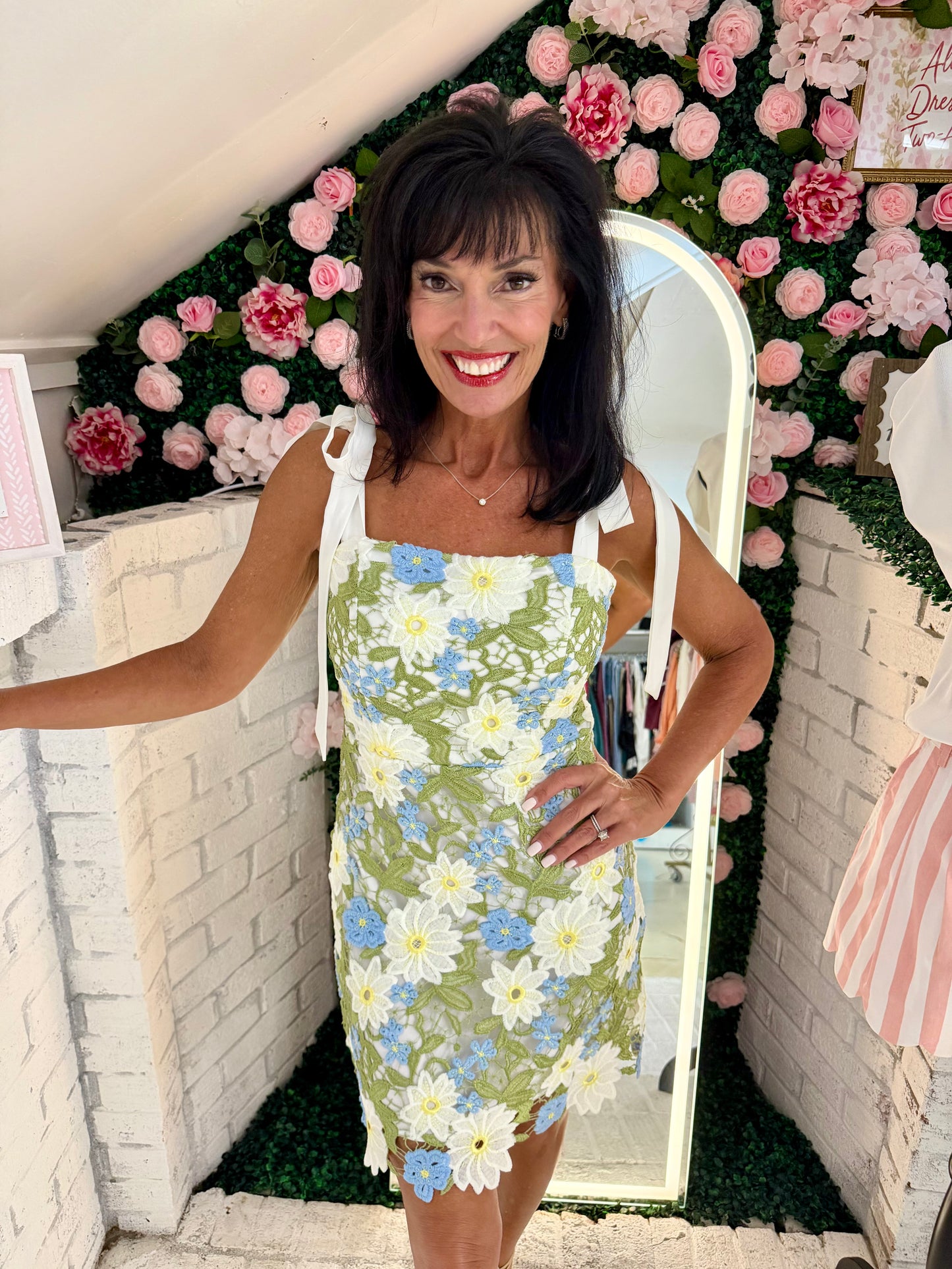 Flower Garden Lace Dress