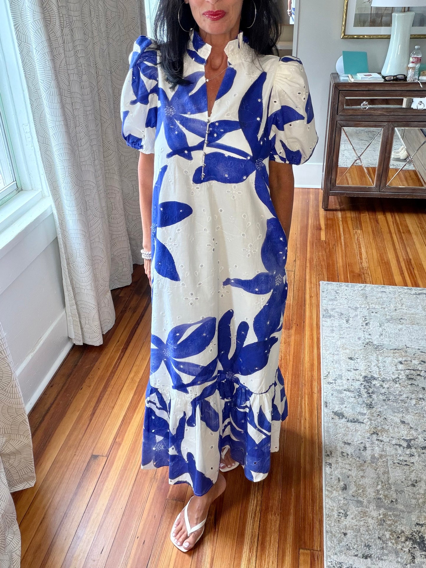 Royal Palm Maxi Dress