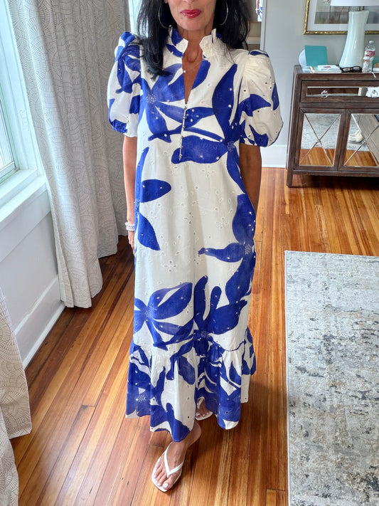 Royal Palm Maxi Dress