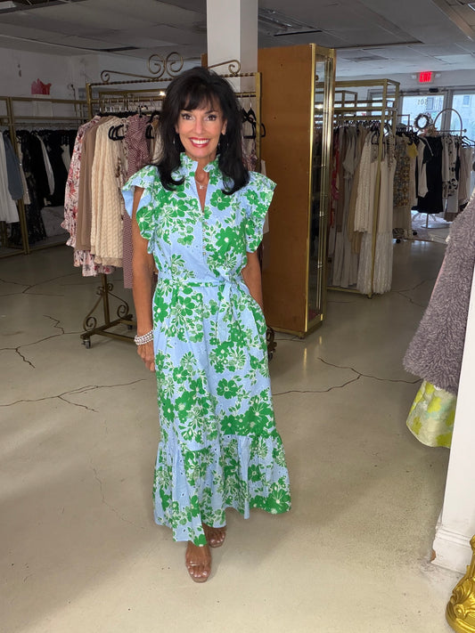 Floral Skies Dress