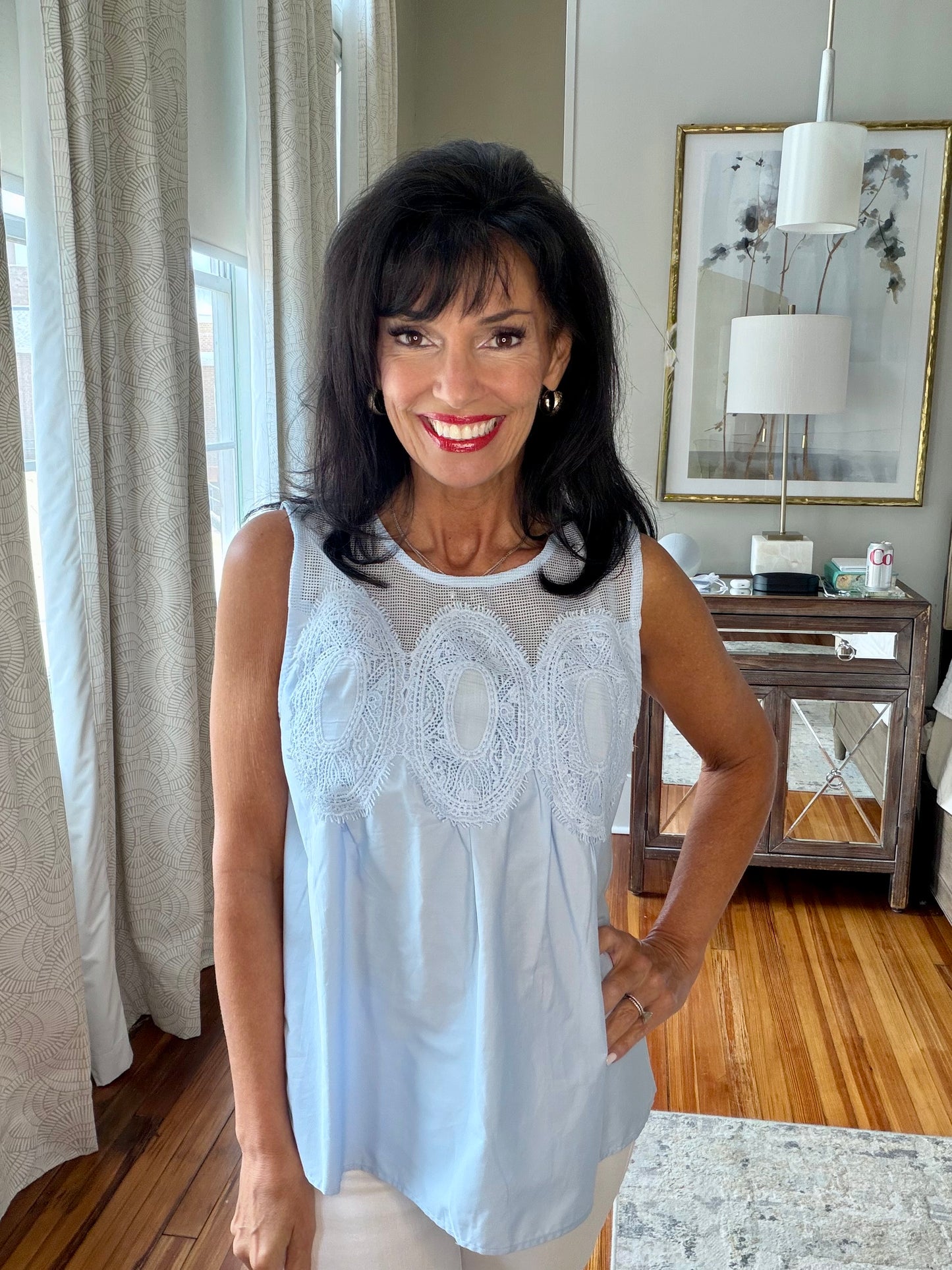 Sunny Days Lace Top