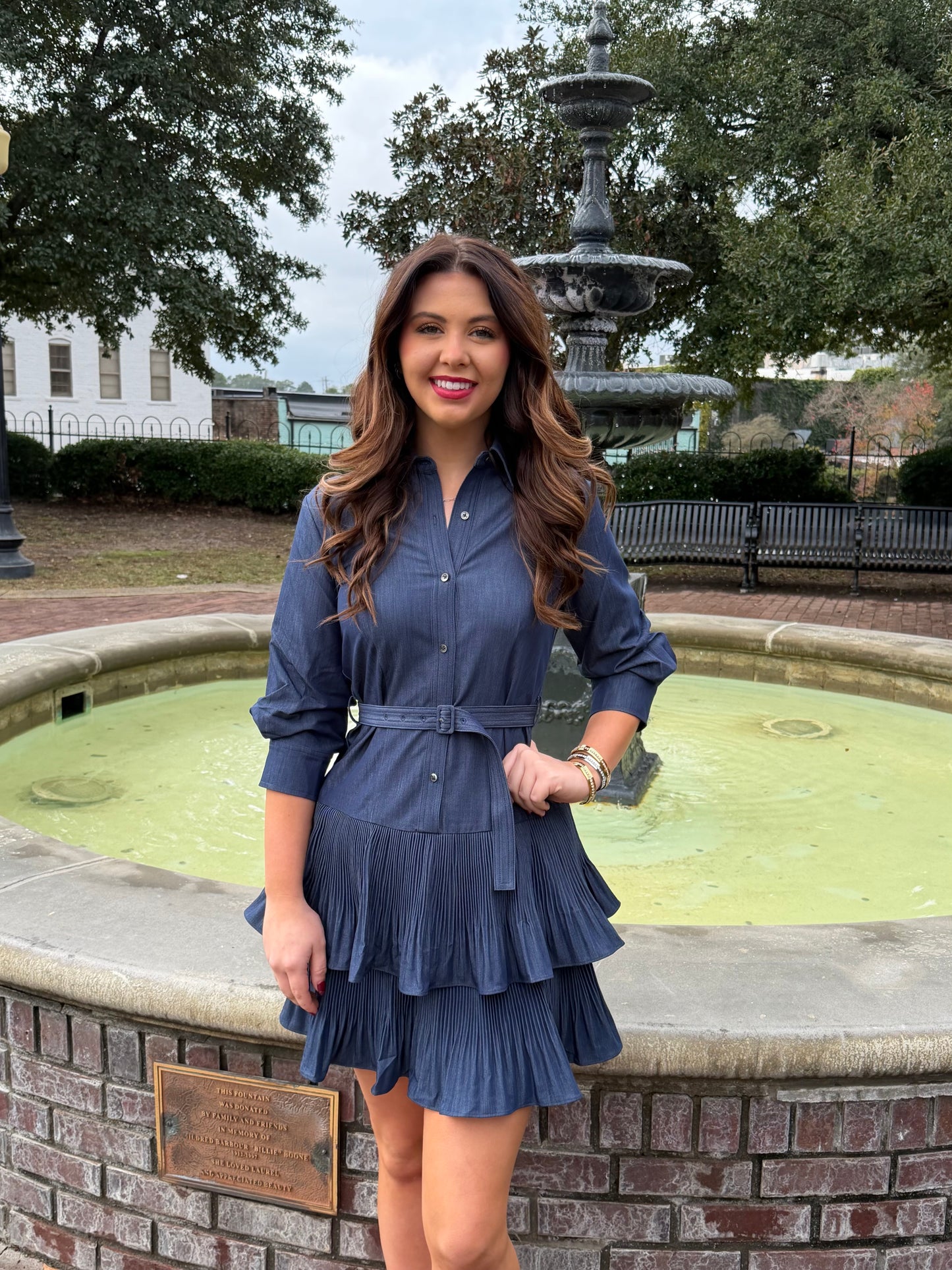 Fun and Flirty Denim Dress