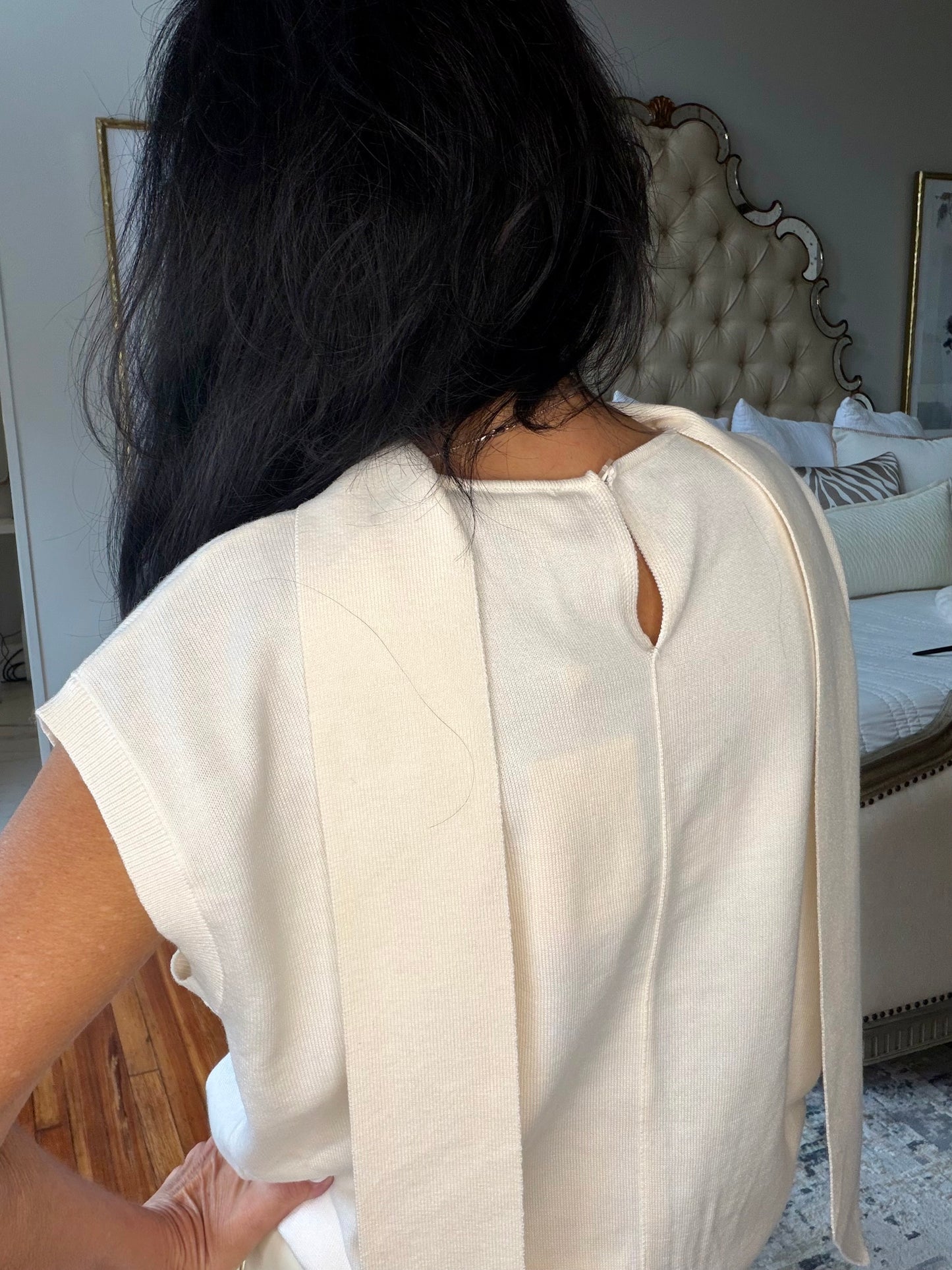 The Grace Tie Back Sweater