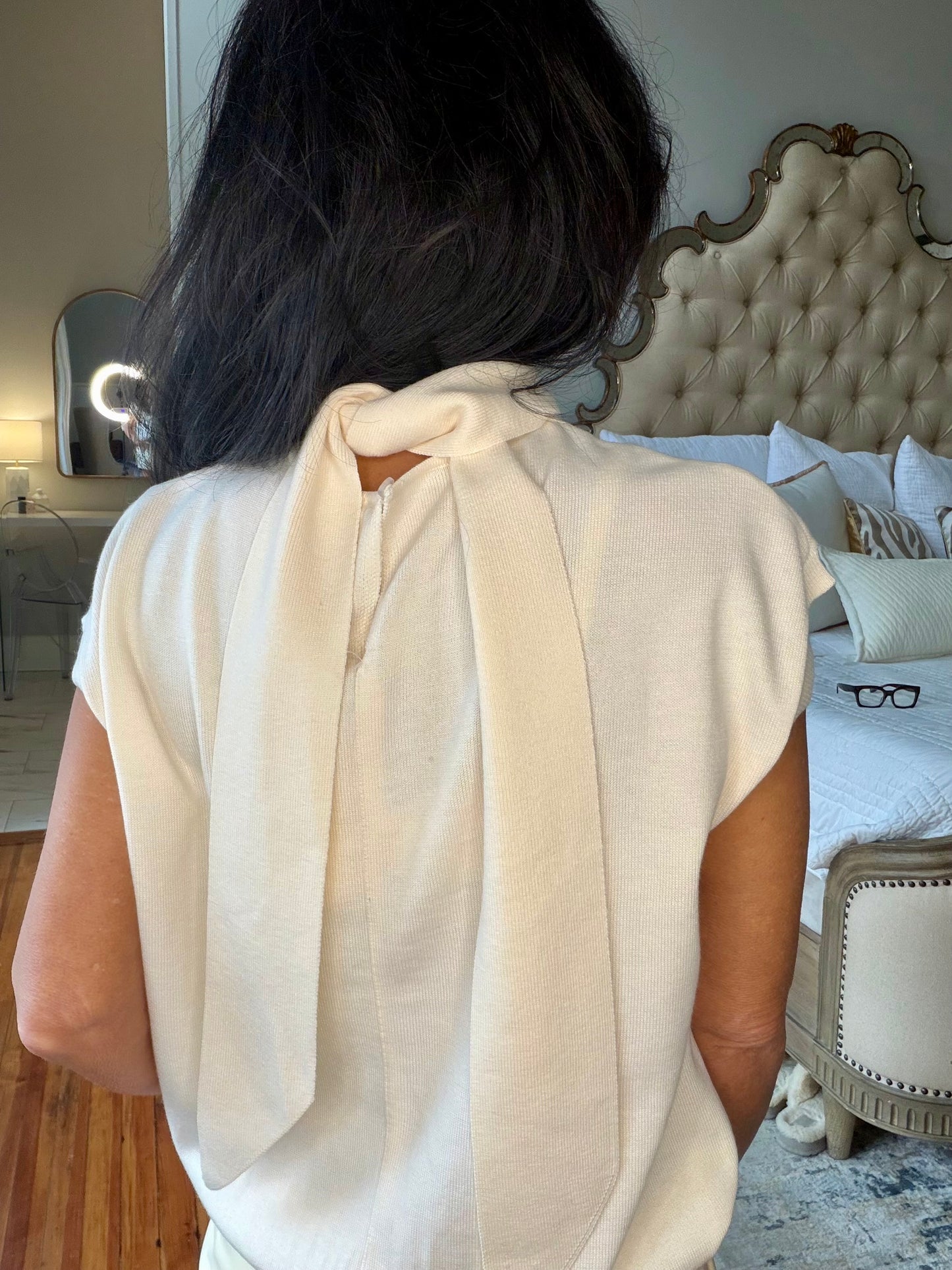 The Grace Tie Back Sweater