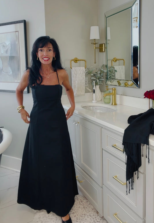 Bold In Black Maxi