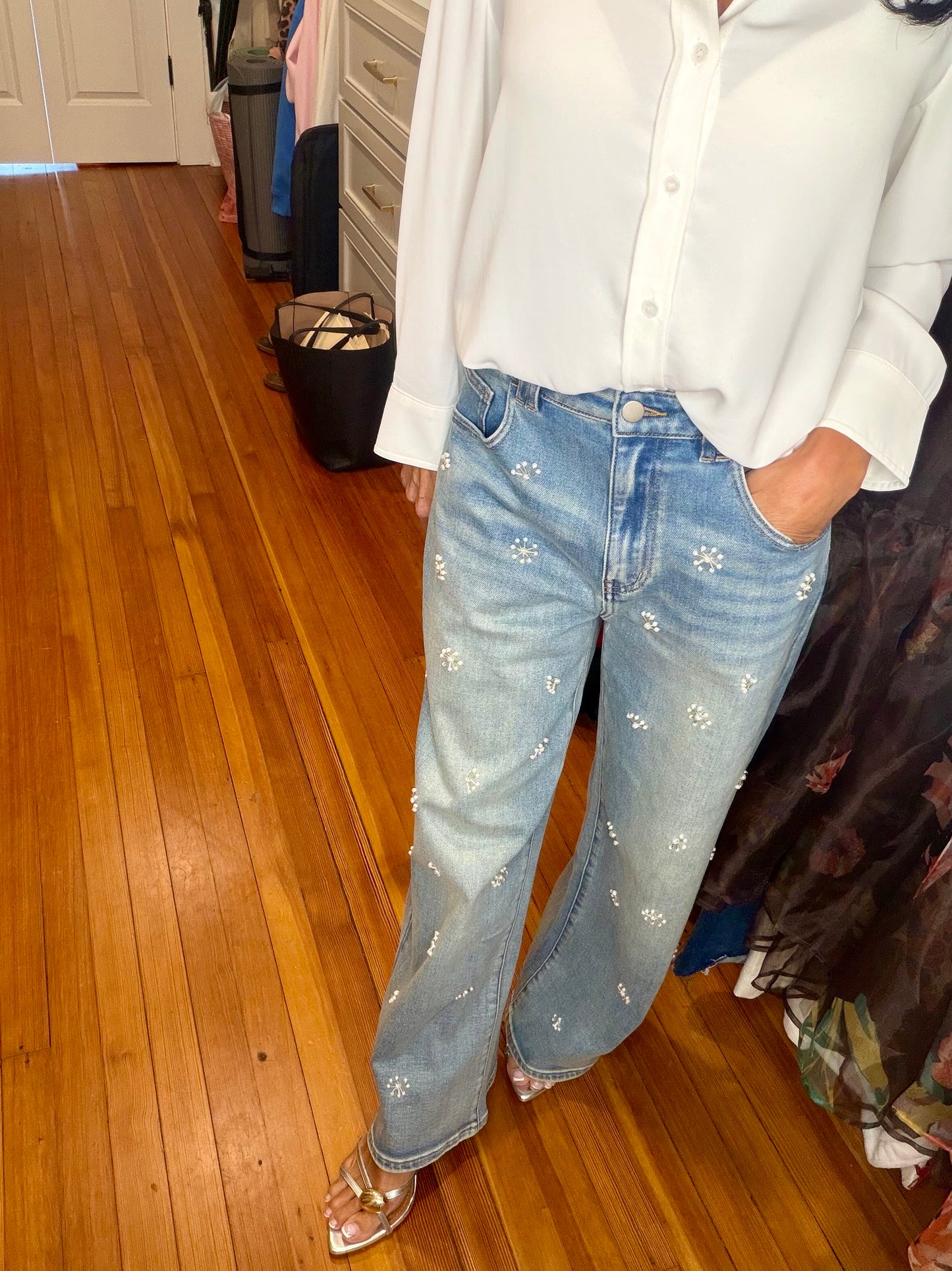 Fun Bejeweled Jeans