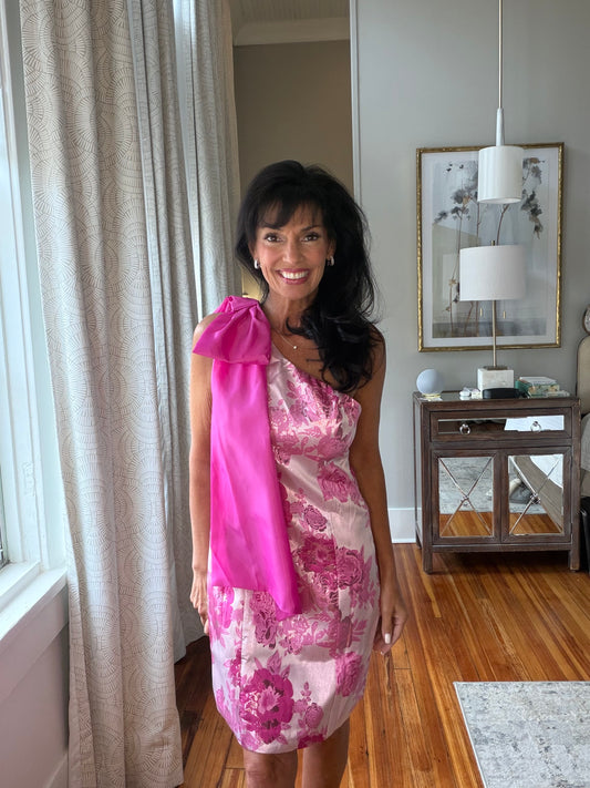 Pretty In Pink Bow Dress