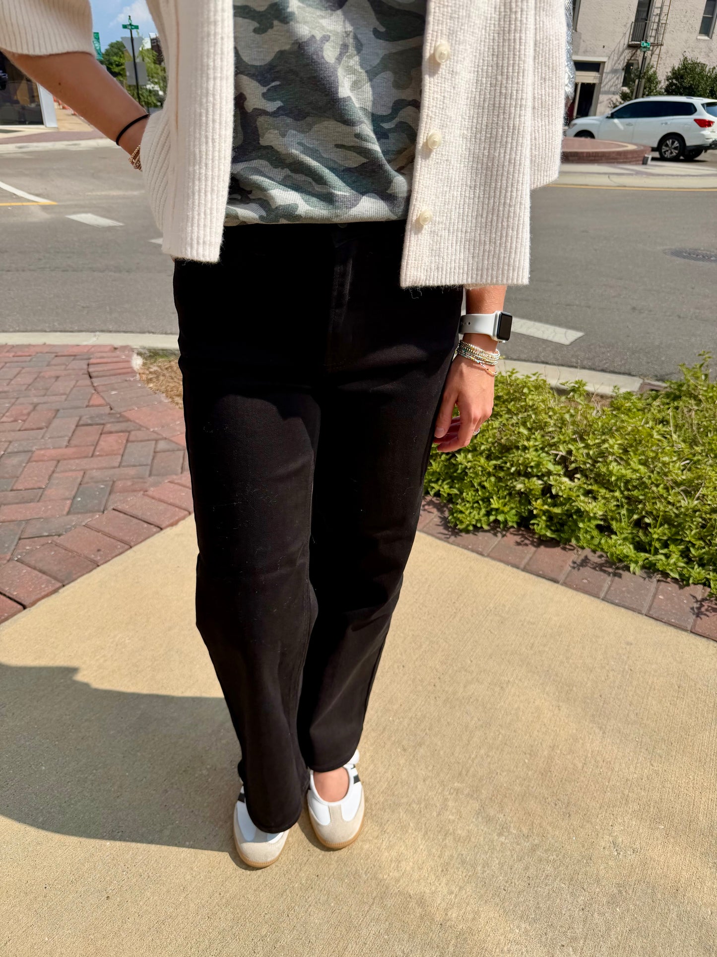 Perfectly Polished Wide Leg Jeans
