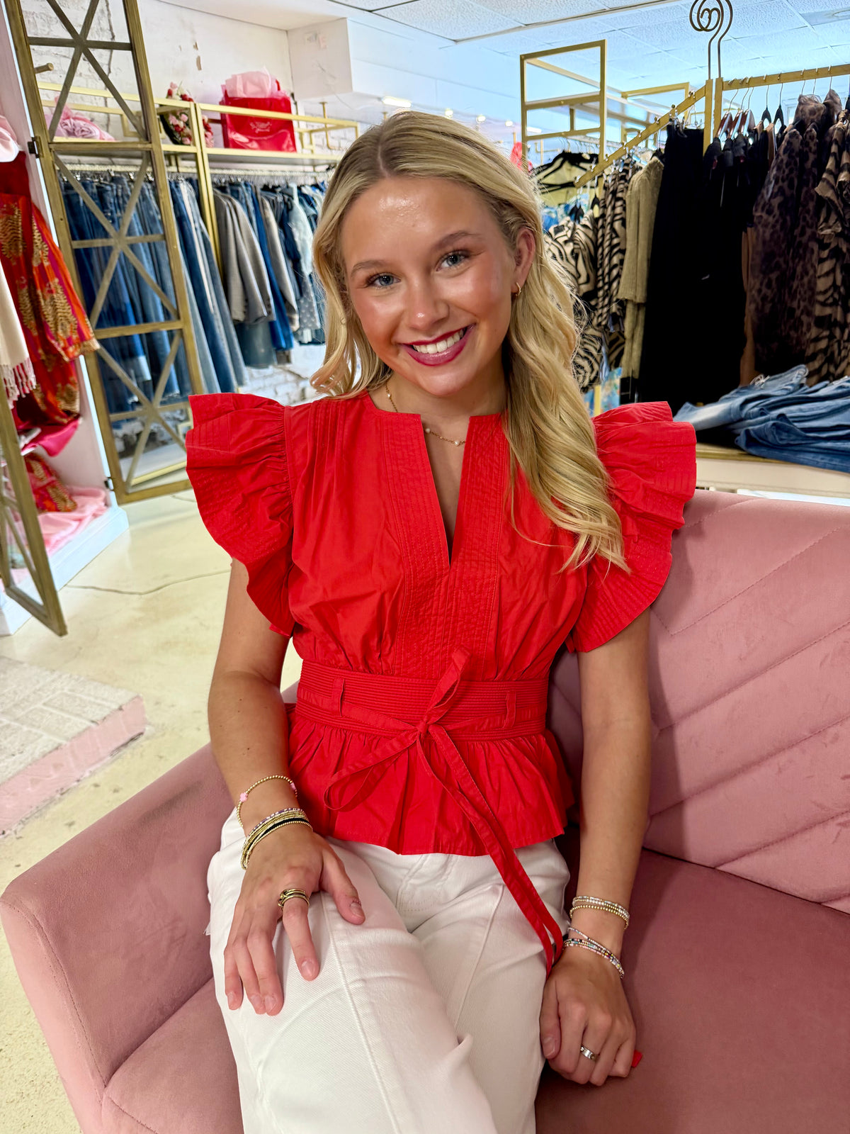 Scarlet Statement Top