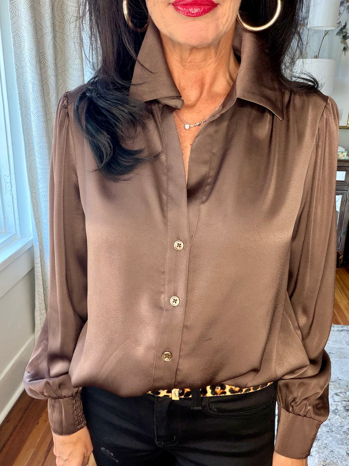 Mocha Moment Blouse