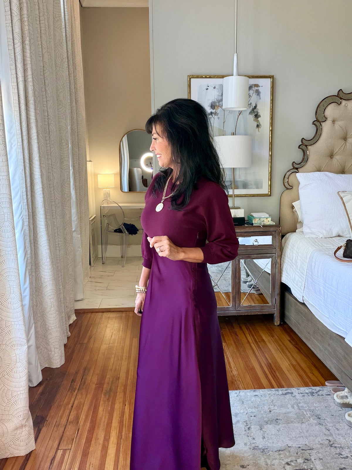 Afterglow Mixed Media Maxi