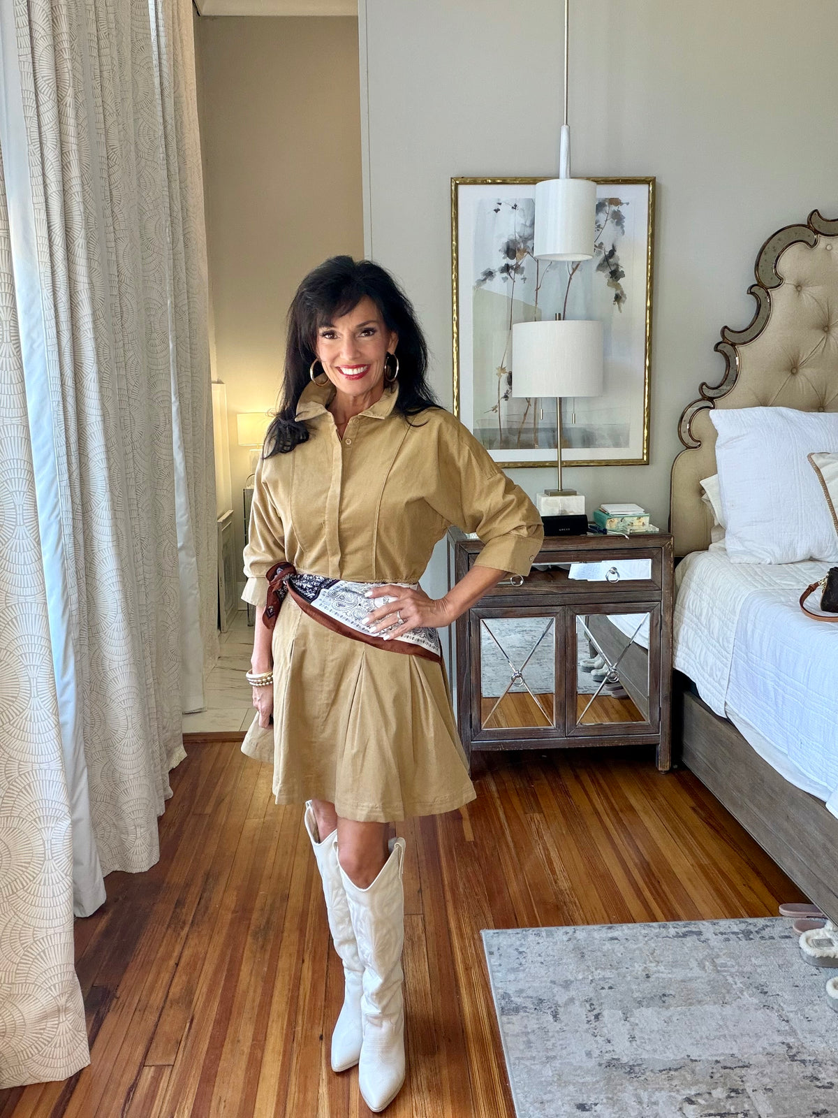 The Uptown Corduroy Dress